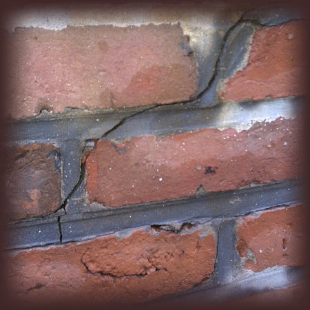 Cracked Chimney Bricks